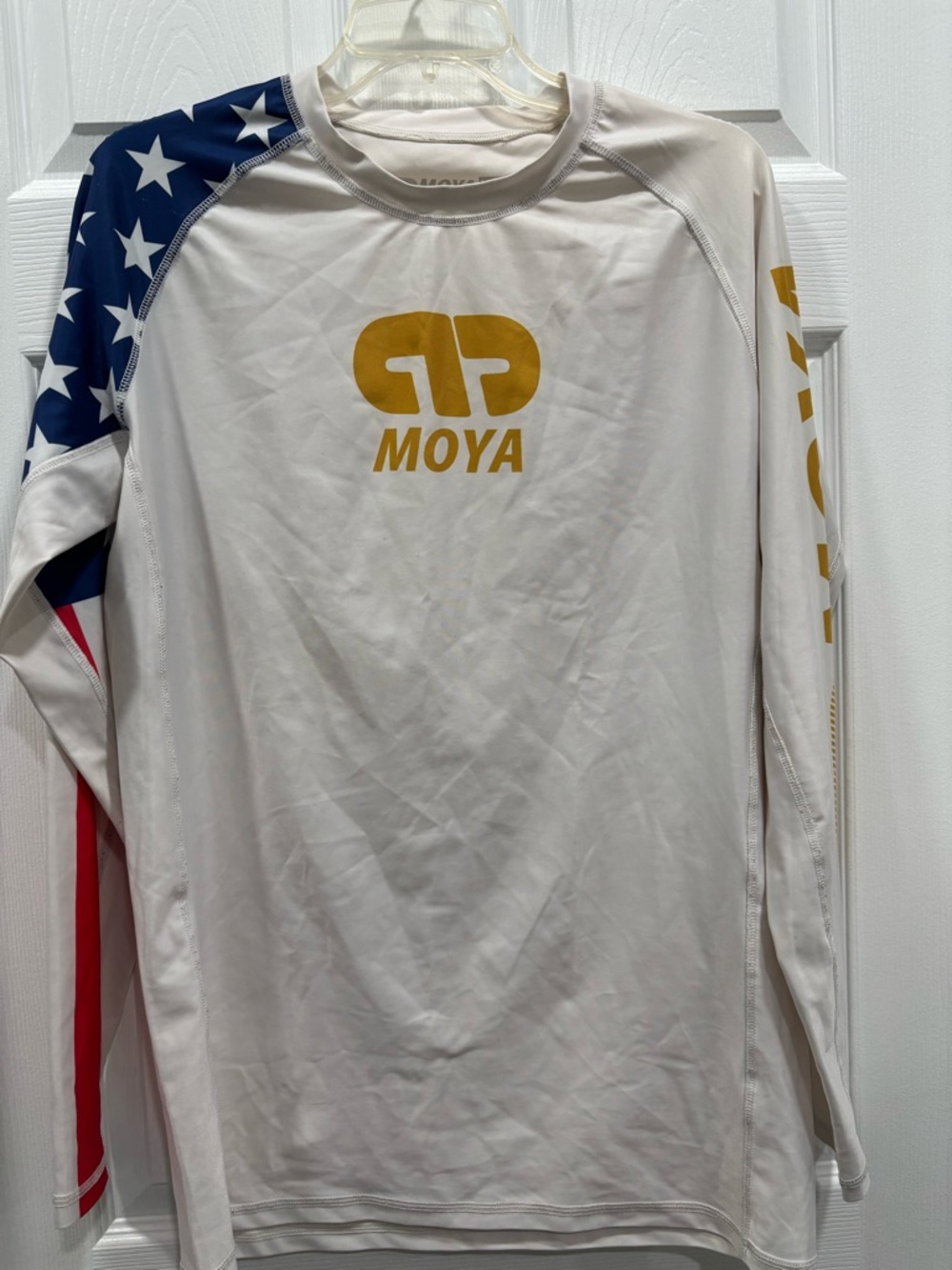 Moya Brand BJJ America long sleeved rash guard